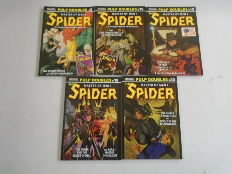 The Spider Pulp TPB SC lot 16 different books