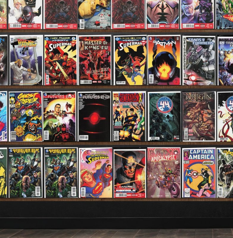 Huge Lot 150+ Comics with Captain America, The Flash, Superman & More!