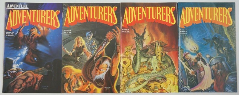 Adventurers #0 & 1-10 FN/VF complete series + variant PETER HSU comics set lot