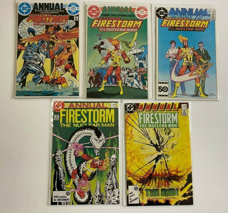 Firestorm set from:#1-5 Annual DC 2nd Series 5 different books 6.0 FN (1983-'87) 