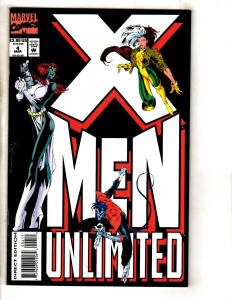 Lot Of 10 Unlimited X-Men Marvel Comic Books # 1 2 3 4 5 6 7 8 9 10 Storm DB10