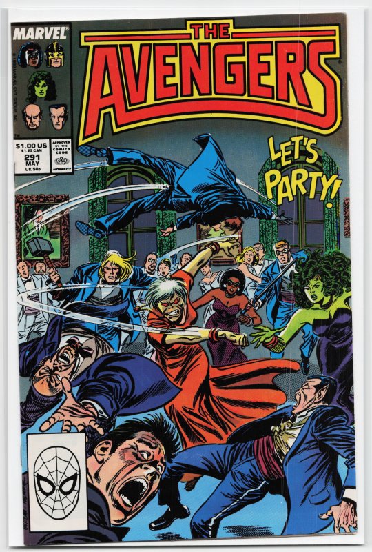 The Avengers #291 (1988) The Avengers [Key Issue]