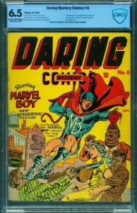 Daring Mystery #6 CBCS 6.5-1940-1st Marvel Boy-Hitler appears-Timely 