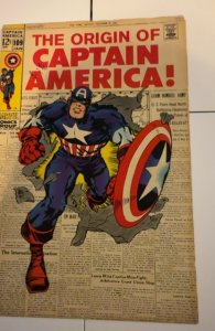 Captain America #109 (1969)Origin of Capt America see descript