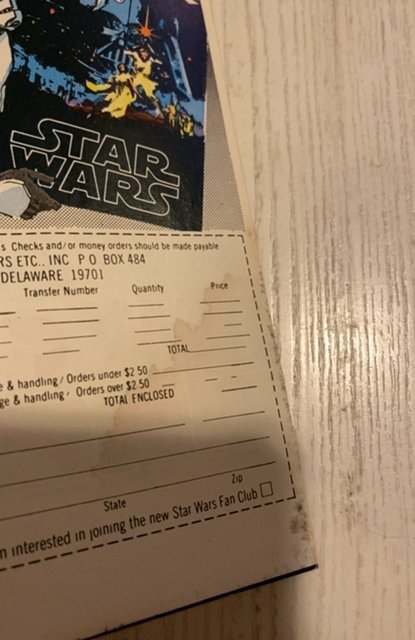 Spider-Woman #1 (1978)it's solo series Water stain lower back