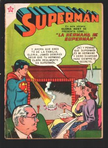Superman #168 1959-ER-Vintage stories-Superboy appears-Published in Mexico-Sp...