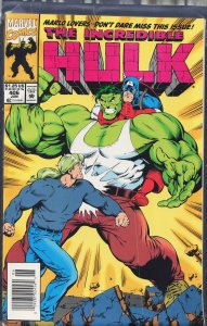 The Incredible Hulk #406 Newsstand Edition (1993) Hulk