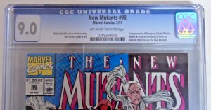 New Mutants #98 (Marvel / February 1991) CGC Universal Grade 9.0