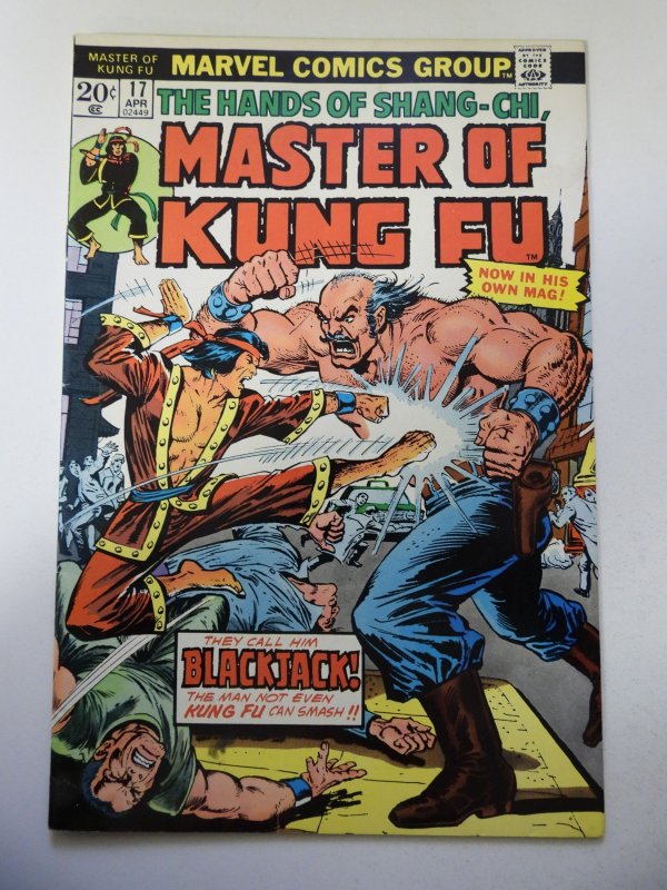 Master of Kung Fu #17 (1974) FN Condition MVS Intact