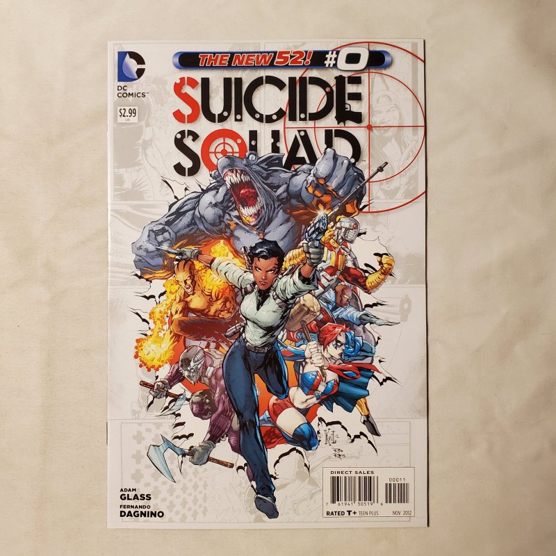 Suicide Squad 0 Very Fine+ Cover by Ken Lashley