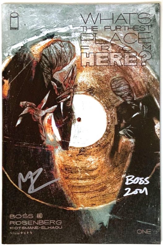 What's the Furthest Place From Here #1 Martin Simmonds Cover SIGNED  W/COA NM