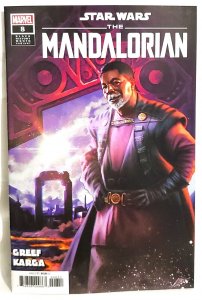 Star Wars The MANDALORIAN #8 Greef Karga Black History Month Marvel Comics