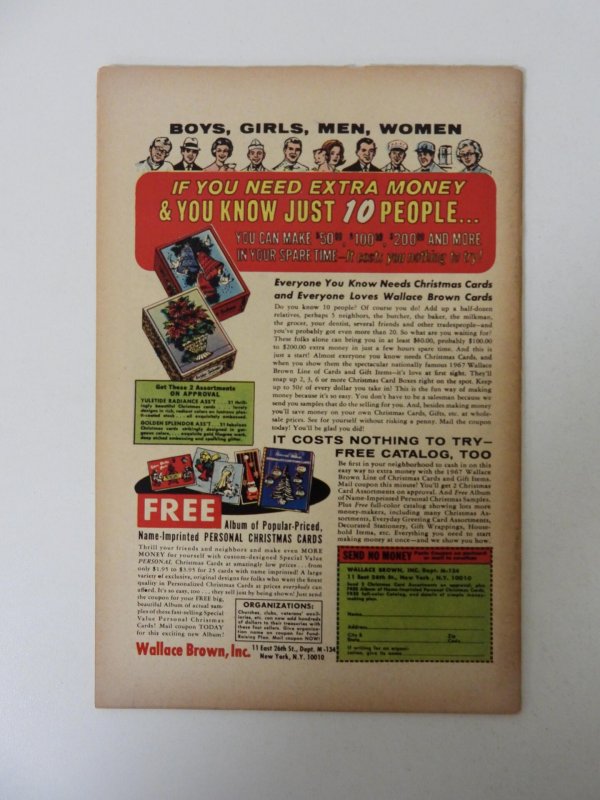 Tales to Astonish #95 (1967) FN condition writing back cover