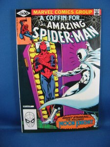 AMAZING SPIDERMAN 220 VF+  MOON KNIGHT  1981