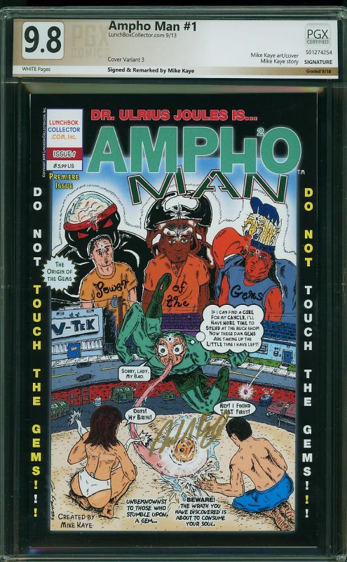 Ampho Man #1 (LunchBox, 2018) PGX Signature 9.8