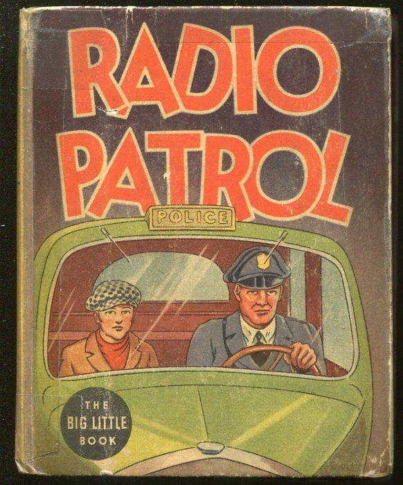 RADIO PATROL-BIG LITTLE BOOK-#1142-1935-CRIME-SCHMIDT-SULLIVAN-COMIC STRIP-vg