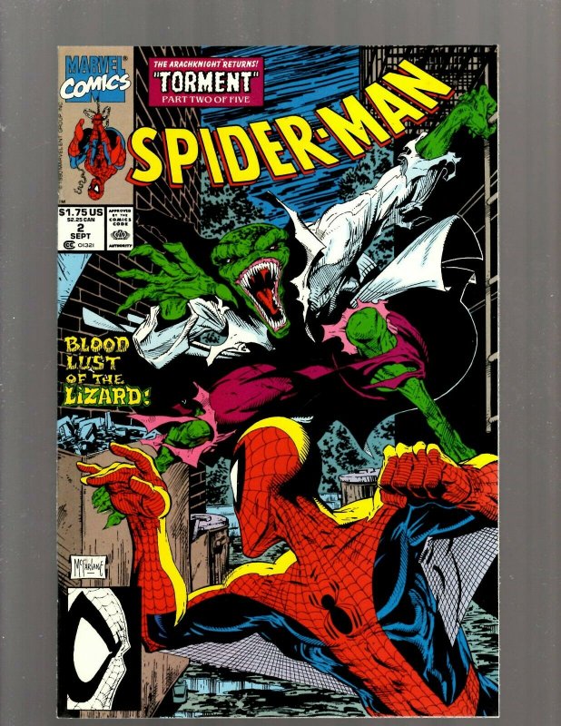 Lot of 12 Spider-Man Marvel Comic Books #1 2 3 4 5 6 7 8 9 10 11 12 SB1