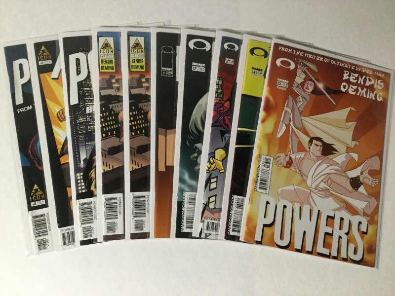 Powers 1/2 8-35 37 Giant Annual 1 Image 1-14 16-24 Icon Lot Very Fine-near Mint