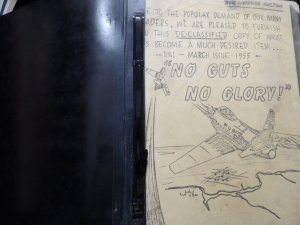 Basil Wolverton 1955 Unpublished Work No Gut's No Glory USAF