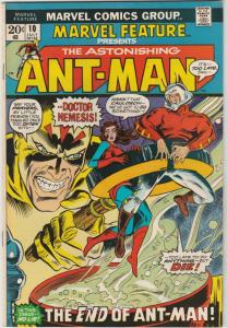 Marvel Feature presents Ant-Man, The Astonishing #10 (Jul-72) NM/NM- High-Gra...