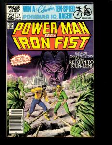 9 Power Man and Iron Fist Marvel Comics # 60 61 64 65 67 69 73 75 51 WS6