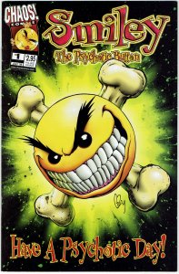 Smiley: Have a Psychotic Day #1 Chaos! NM