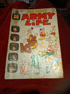 SAD SACK'S ARMY LIFE PARADE 30 Harvey Comic 1970 funny war cartoons GEORGE BAKER