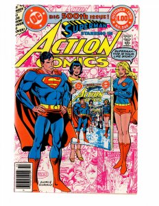 Action Comics #500 (1979) ANNIVERSARY Issue SUPERGIRL/ ID#173