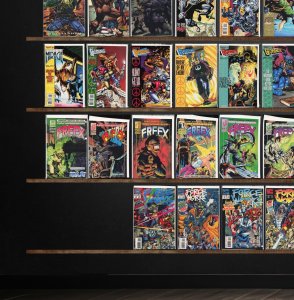 Huge Lot 150+ Comics with The Flash, Secret Weapons, Freex & More!