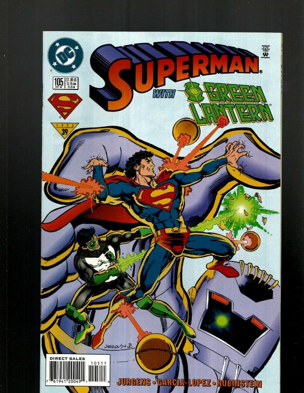 12 Superman DC Comics # 104 105 106 107 108 109 110 111 112 113 114 115 J408