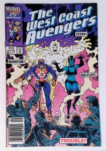 West Coast Avengers #12 Nesstand copy (Sept 1986, Marvel) 4.5 VG+