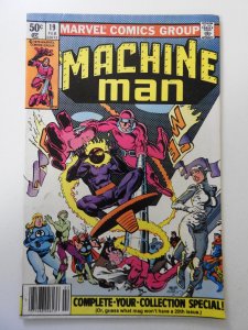 Machine Man #19 (1981) VG+ Condition moisture stain