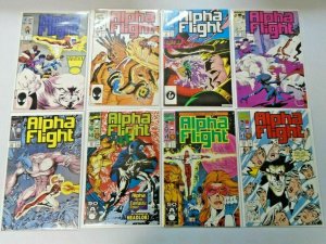 Alpha Flight lot #2-106 50 different books 8.0 VF (1983)