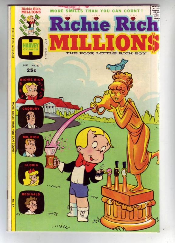 Richie Rich Millions #67 (Sep-74) NM- High-Grade Richie Rich