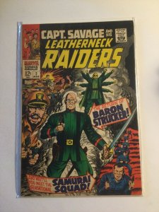  Capt. Savage and his Leaherneck Raiders 2 Fine fn 6.0 Marvel 