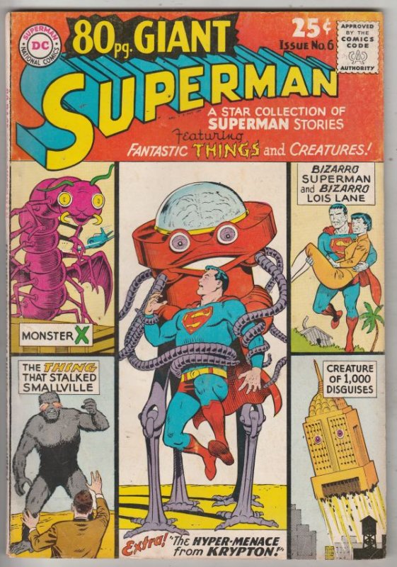 Eighty Page Giant #6 (Jan-65) FN/VF Mid-High-Grade Superman