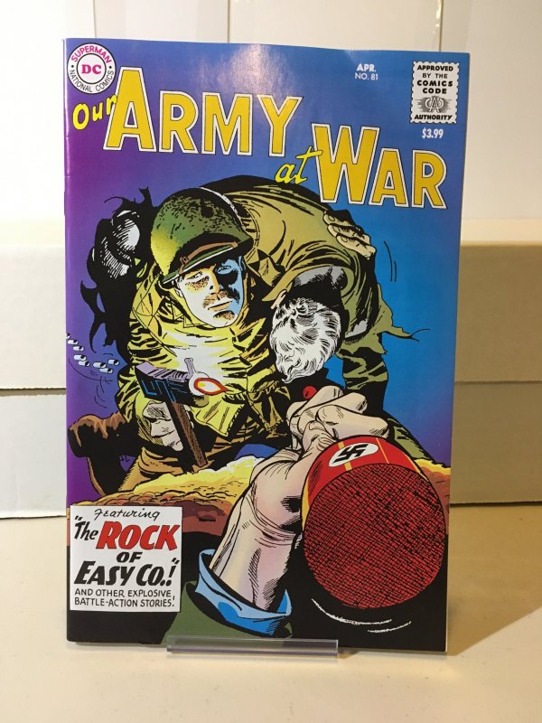 Our Army at War #81 Facsimile Edition 2024 reprint of 1st Sgt. Rock