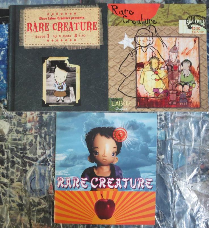 Rare Creature by Kelley Seda Published by Slave Labor Graphics #1-3 Complete