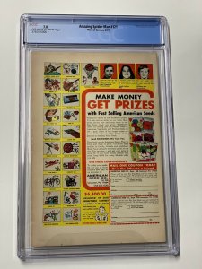 Amazing Spider-man 121 cgc 7.0 ow/w pages marvel 1973