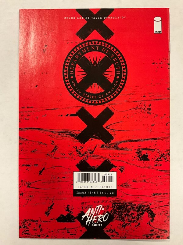 The Department of Truth #9 Cover I