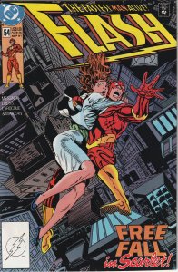 The Flash #54 Free Fall in Scarlet!