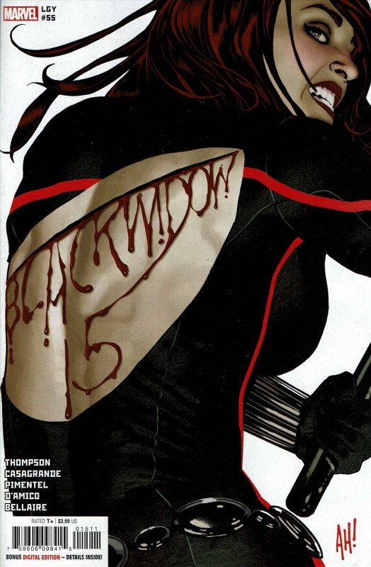 Black Widow (8th Series) #15 VF/NM ; Marvel | 55 Adam Hughes
