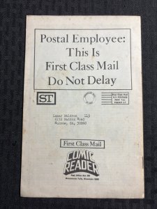 1974 THE COMIC READER Fanzine #110 VG 4.0 Luke Cage Cover SIGNED by Ron Wilson