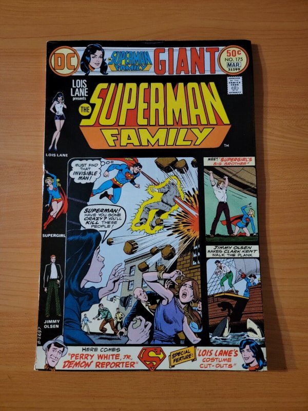 Superman Family #175 ~ VERY FINE - NEAR MINT NM ~ 1976 DC Comics