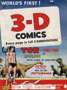 TOR 3-D COMICS (1953 Series) #2 OCT 1953 Very Good Comics Book