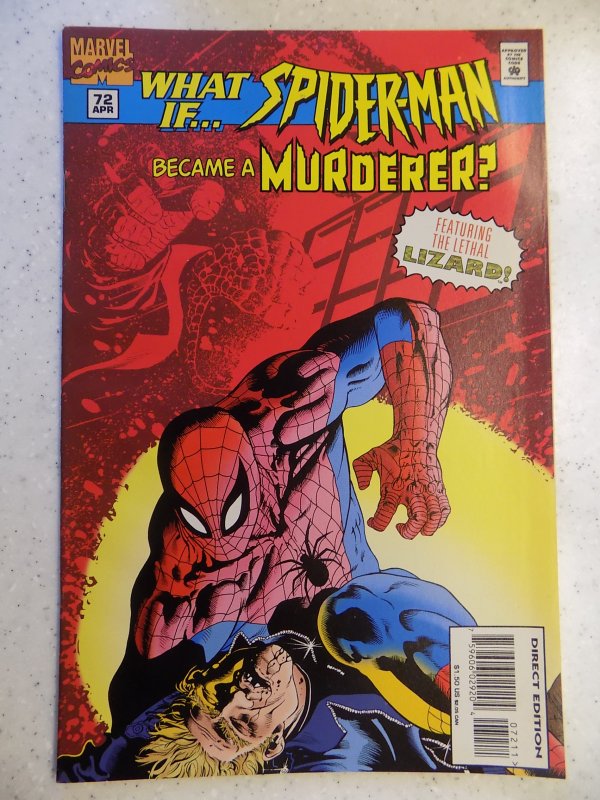 WHAT IF V2 # 72 MARVEL SPIDER-MAN ACTION ADVENTURE AMAZING