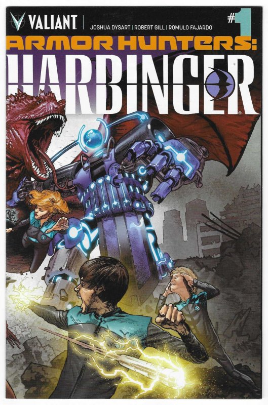 Armor Hunters: Harbinger #1 LaRosa Cover (2014)