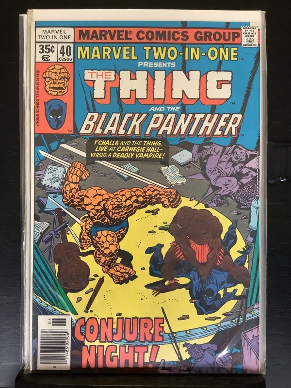 Marvel Two-in-One #40 Regular Edition (1978)