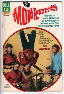 Monkees, The #6 (Nov-67) FN/VF Mid-High-Grade The Monkees (Peter Tork, David ...