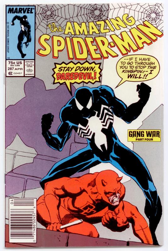 Amazing Spider-Man #287 HIGH GRADE  Daredevil  ($1 comb. shipping)